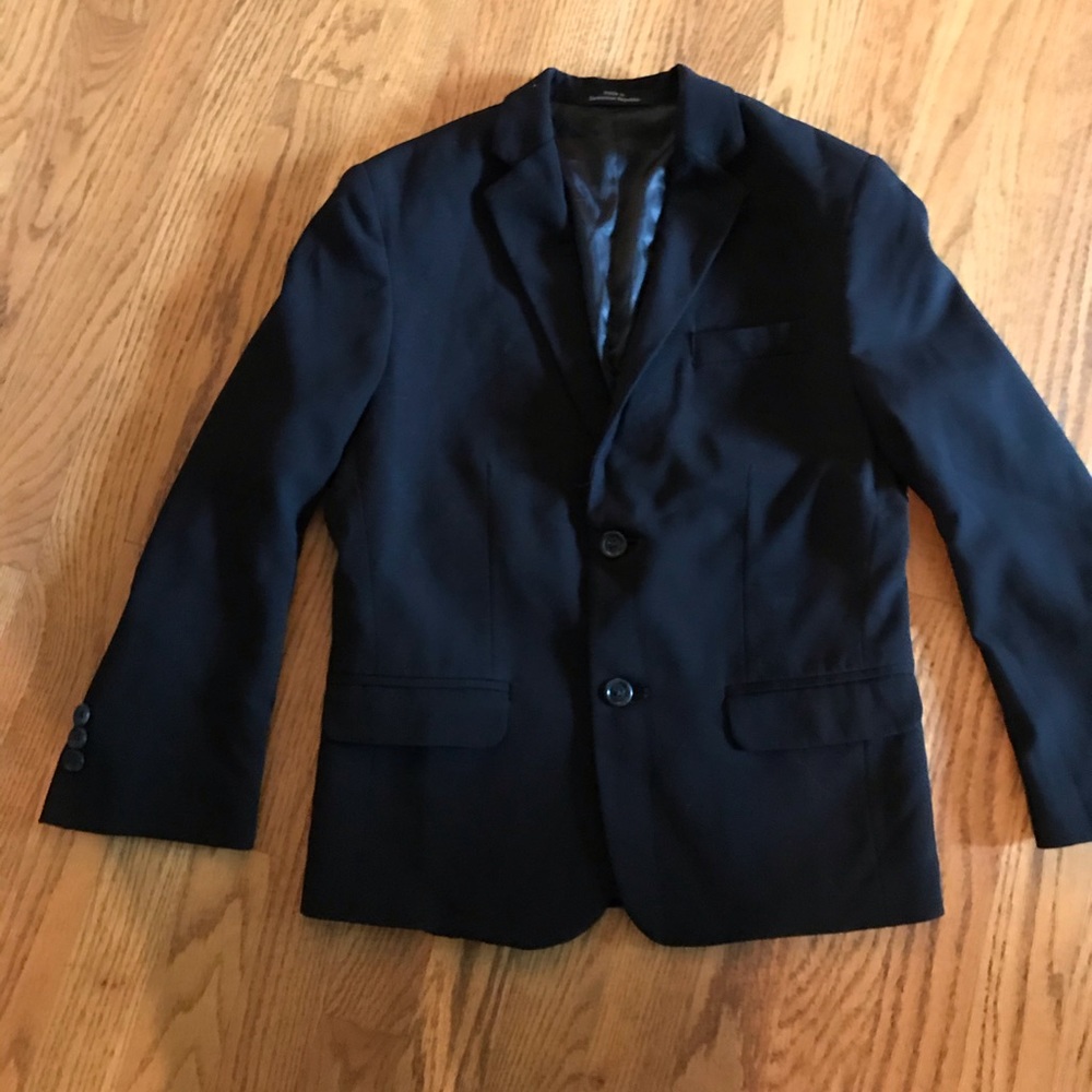 Calvin Klein boy’s black blazer